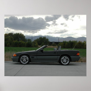Poster Mercedes-Benz 500 SL Roadster