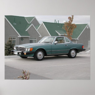 Poster Mercedes-Benz 560 SL