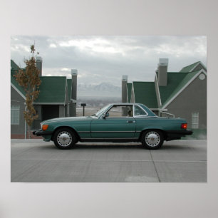 Poster Mercedes-Benz 560 SL