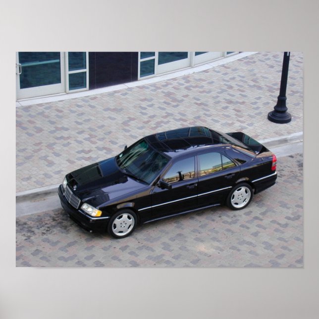 Poster Mercedes-Benz C36 AMG (Devant)