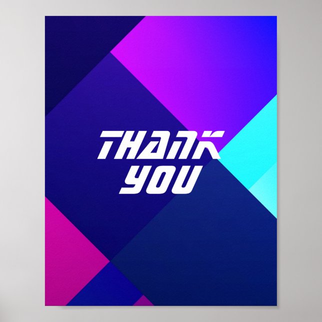 Poster Merci (Devant)