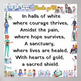 Poster Merci, chers anges.