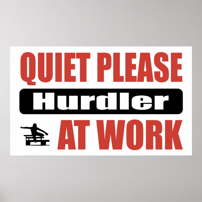 Poster Merci D'Être Hourdler Au Travail (Devant)