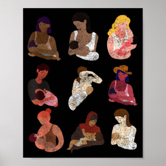 Poster Merci pour la conseillère en allaitement maternel