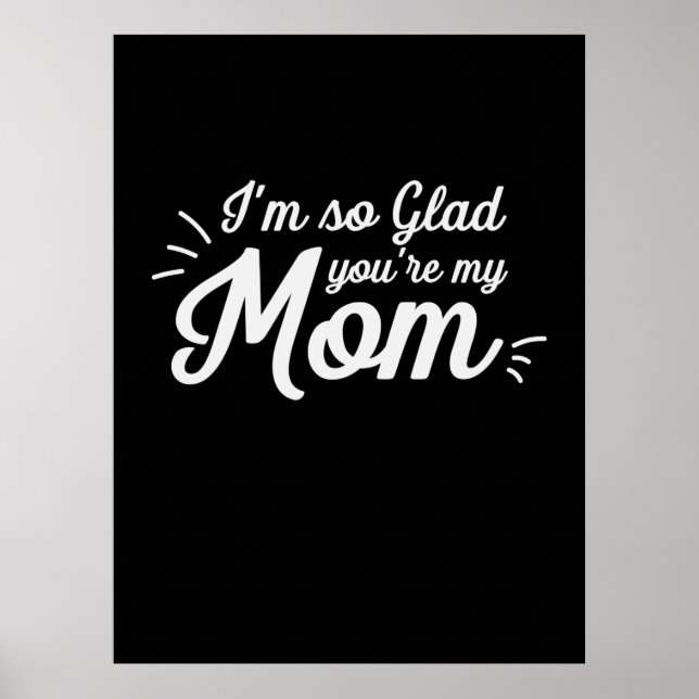 Poster Mère Art Tu Es Ma Mère (Devant)