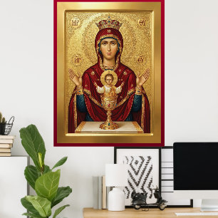Poster Mère de Dieu