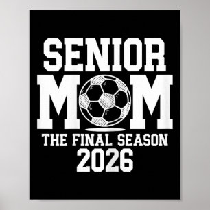 Poster Mère de famille du soccer senior, Cl de 2026 Soiré