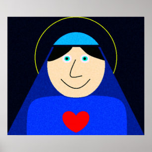 Poster Mère de Mary de Dieu