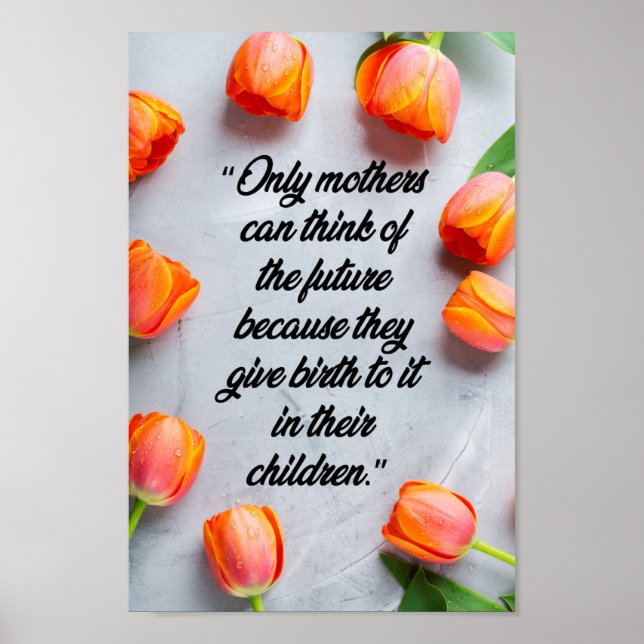 Poster Mère donne naissance à l'avenir (Devant)