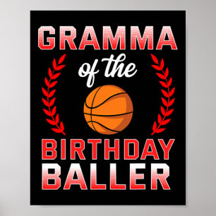 Poster Mère du garçon d'anniversaire Célébration d'annive