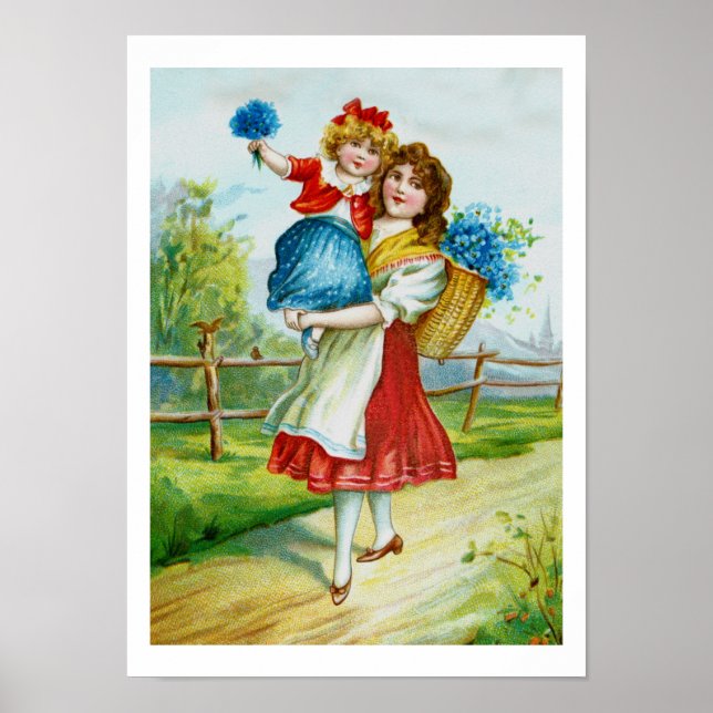 Poster Mère et enfant (Devant)
