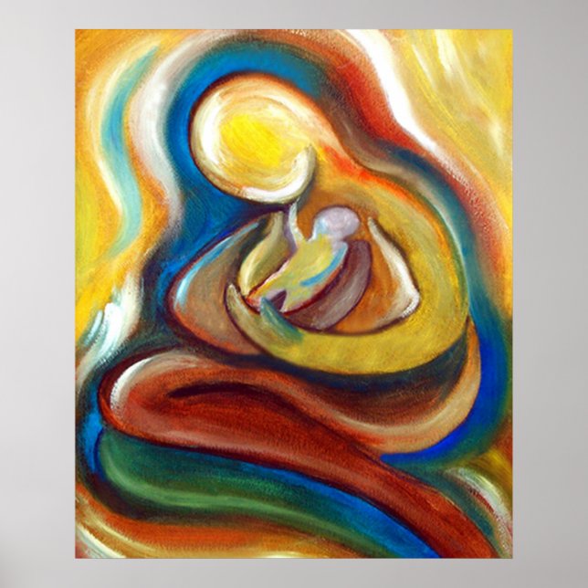 Poster Mère et enfant (Devant)