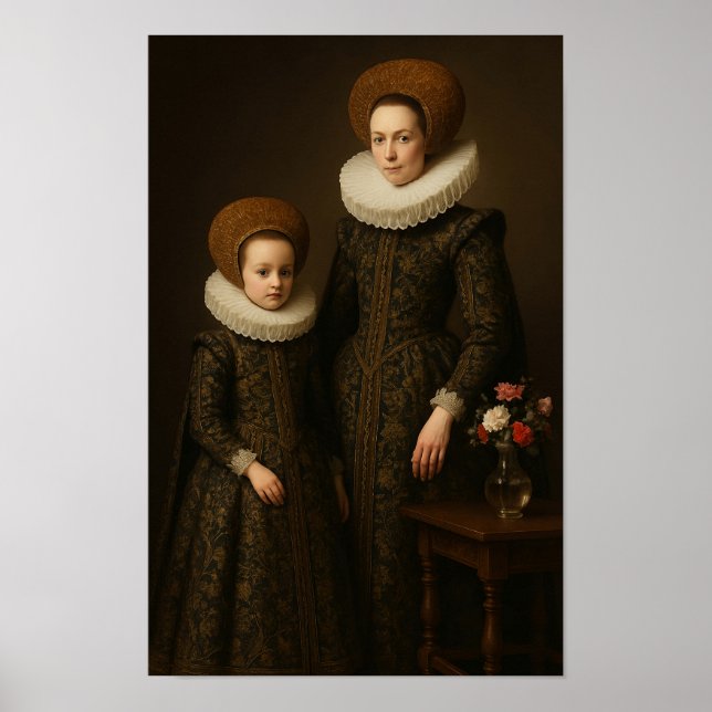 Poster Mère et enfant (Devant)