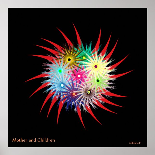 Poster Mère et enfants (Devant)
