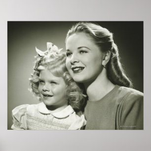 Poster Mère et fille