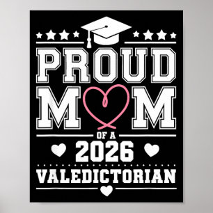 Poster Mère fière d'une major de promotion 2026