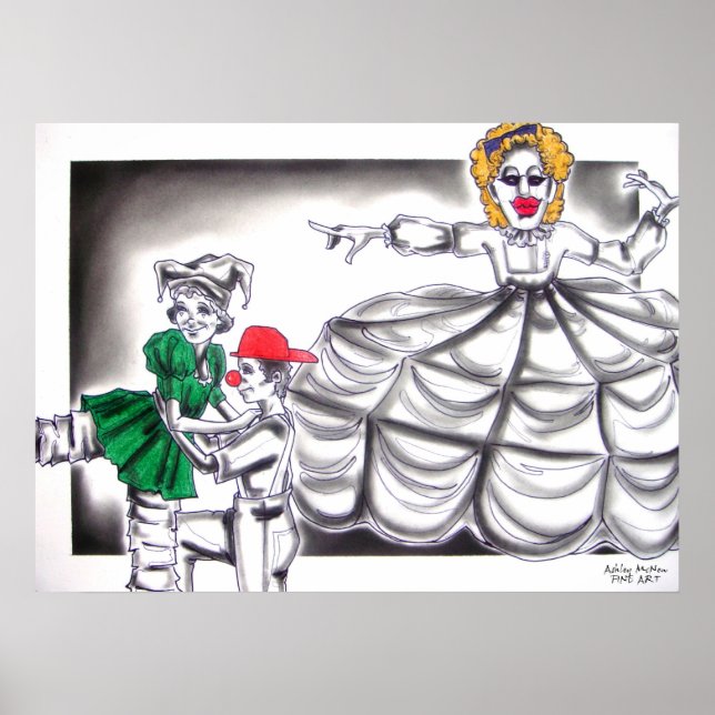 Poster Mère Gigeon du Nutcracker Ballet (Devant)