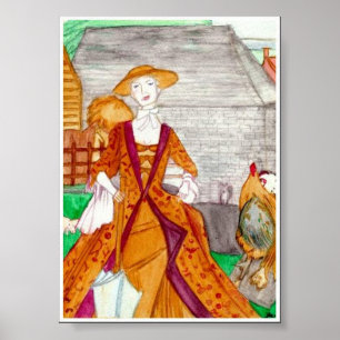 Poster Mère Goose Archivage