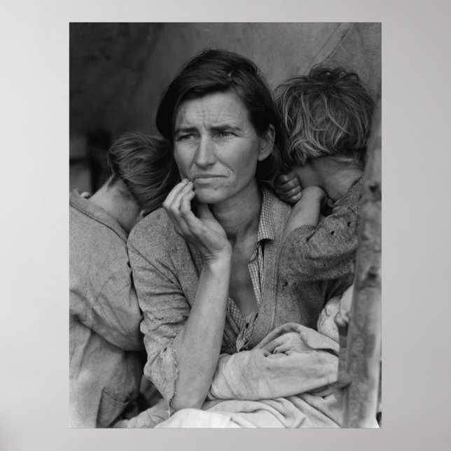 Poster Mère migratrice (Devant)