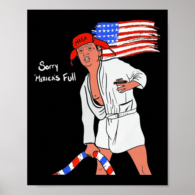 Poster Mericas Full Trump Maga (Devant)