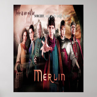 POSTER MERLIN BBC TV SHOW IMAGINAIRE