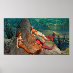 Poster Mermaid Hangout