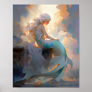 Poster Mermaid Imaginaire Art