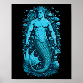 Poster Merman Gay Cruise Pour Hommes Plages Bateaux Et Br