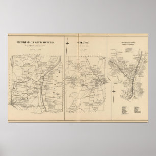 Poster Merrimack, Litchfield, Wilton, Peterborough PO