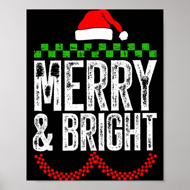 Poster Merry &amp; Bright Moody &amp; Uptight Matching Co (Devant)