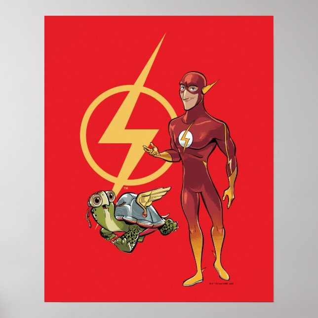 Poster Merton et le Flash (Devant)