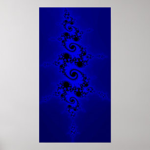 Poster Merveille bleue