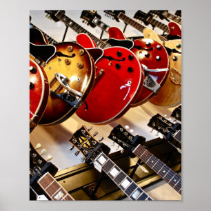 Poster Merveilleuse guitare acoustique