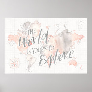 Poster Merveilleux Monde I