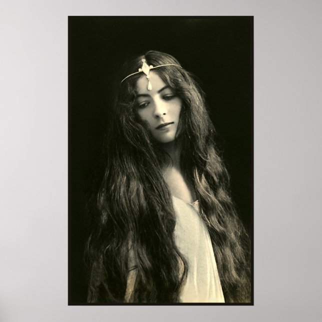 Poster Mes cheveux sont très longs (Devant)