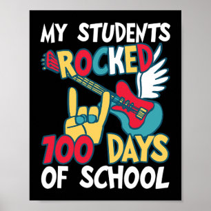 Poster Mes Étudiants Ont Fouillé 100 Jours D'École Pour E
