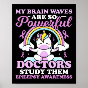 Poster Mes Vagues De Cerveau Sont Si Puissantes Que Les M