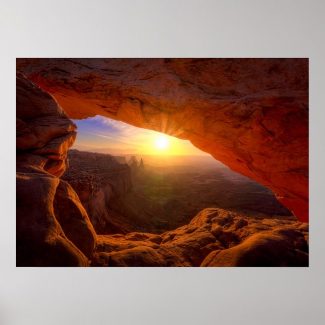 Poster Mesa Arch, Parc national des Canyonlands (Devant)