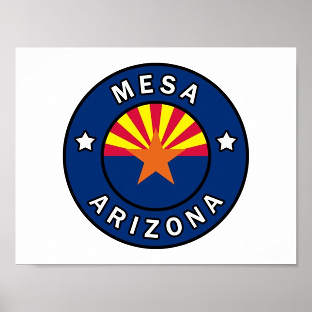 Poster Mesa Arizona (Devant)