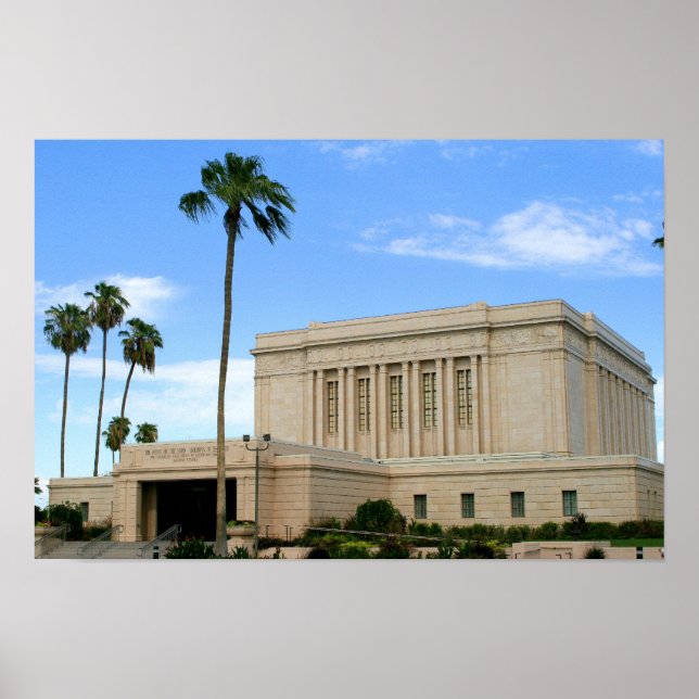Poster Mesa Arizona Temple (Devant)