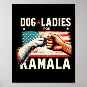 Poster Mesdames Pour Kamala Vice-Président 2024 Kamala Ha
