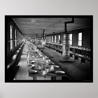 Poster Mess Hall, Harewood Hospital, Washington, DC 1865