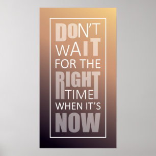 Poster Message dans le message. Conception de motivation