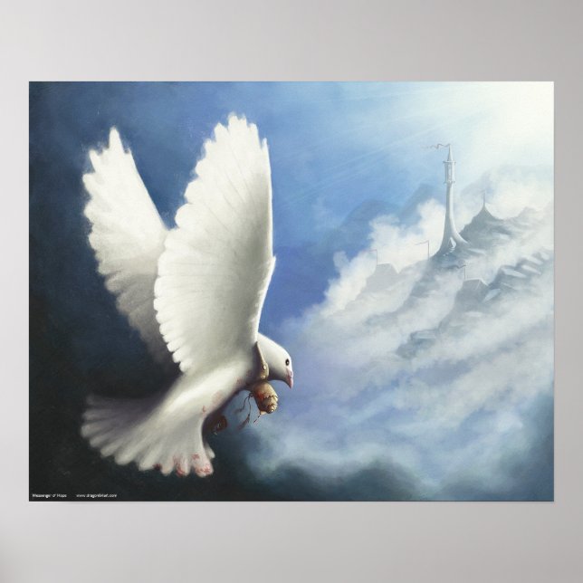 Poster Messager d'espoir (Devant)