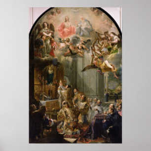 Poster Messe pour l'Ordre des Trinitéens, 1666