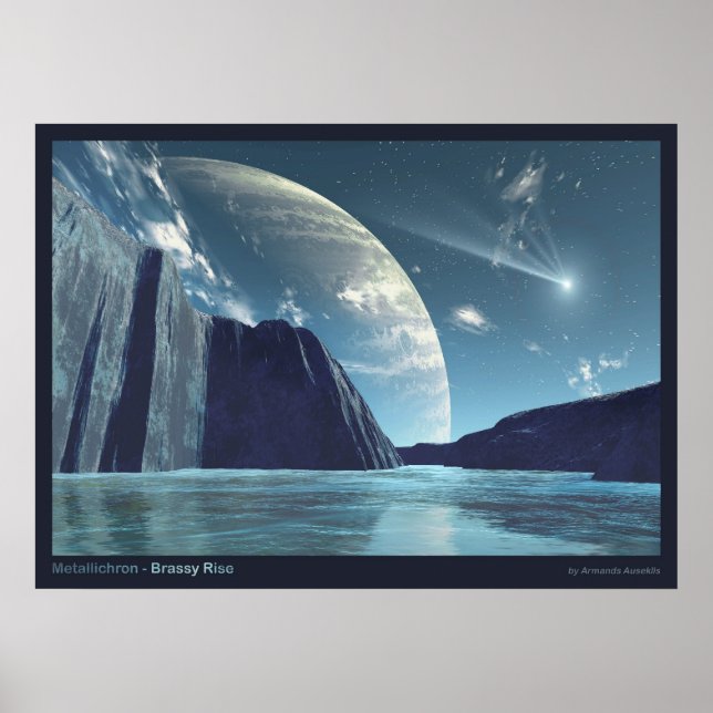 Poster Metallichron - Brassy Rise (Devant)
