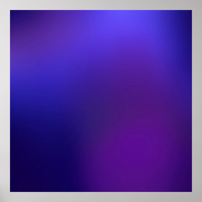 Poster Métamorphose 2 Purple Blue Elegance (Devant)