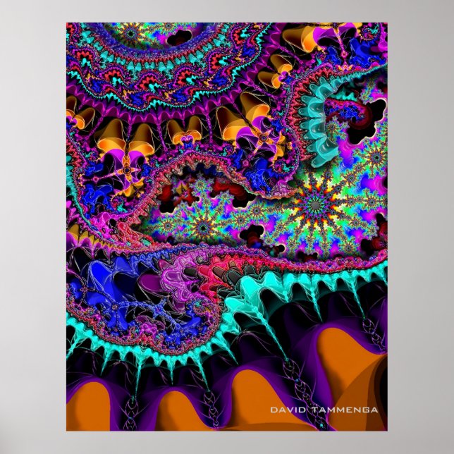 Poster Métamorphose métaphysique, david tammenga.14 (Devant)