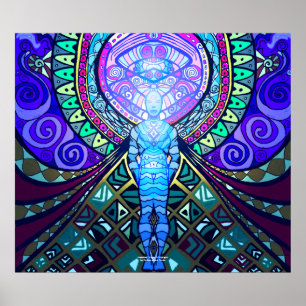 Poster Metatron "ange de pensée "