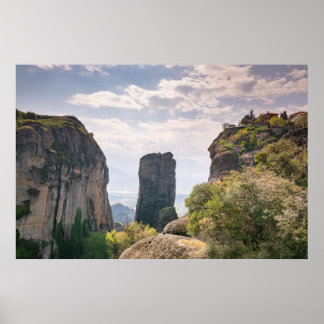 Poster Meteora, Grèce
